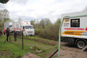 второй день медицинский автопоезд «Здоровье Смоленщины» работает на территории Сычевского района - фото - 2