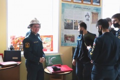 будущие коллеги пополняют багаж своих знаний в Центре противопожарной пропаганды - фото - 8