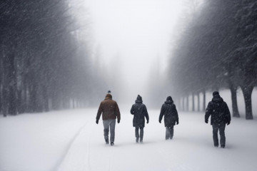 аномальные снегопады в Смоленской области продолжаются - фото - 1