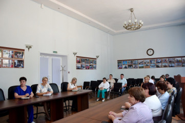 глава МО Татьяна Павловна Васильева провела совещание с руководителями - фото - 1