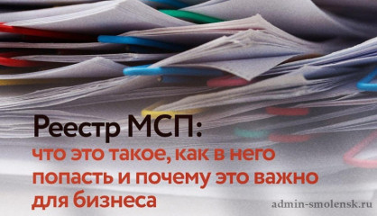 реестр малого и среднего предпринимательство и почему важно для бизнеса находится в нем - фото - 1