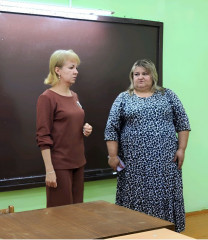глава округа Татьяна Павловна Васильева посетила отремонтированную школу в д.Субботники - фото - 1