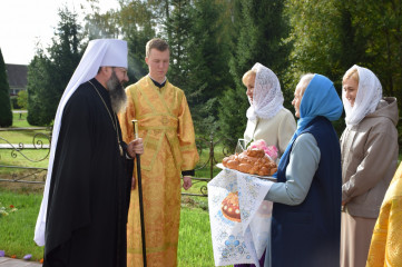 в деревне Никольское Сычевского округа освятили новый храм - фото - 1