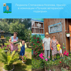 призер конкурса «Ветеранское подворье» Людмила Степановна Козлова - фото - 1