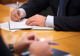 рабочая встреча - фото - 1