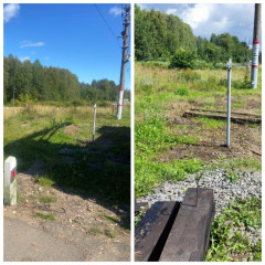 по результатам вмешательства Смоленской транспортной прокуратуры полоса отвода освобождена от отходов производства - фото - 1