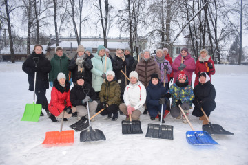 в Сычевском округе прошел общегородской субботник - фото - 1