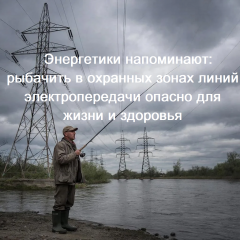 энергетики напоминают: рыбачить в охранных зонах линий электропередачи опасно для жизни и здоровья - фото - 1