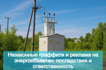 незаконные граффити и реклама на энергообъектах: последствия и ответственность - фото - 1