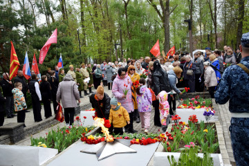 сычевляне почтили память героев - фото - 1