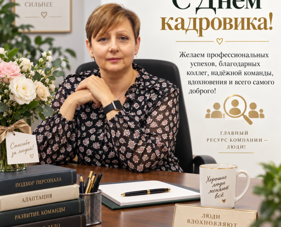 глава Сычевского округа Татьяна Васильева поздравила с Днем кадрового работника - фото - 1